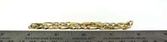 Gold Plated Sterling Silver Figaro Chain Bracelet