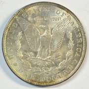 Nearly Gem BU 1902-P Morgan Silver Dollar. Better date