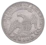 1828 Capped Bust Half Dollar