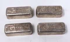 Lot of 4, 10oz Silver Bars