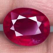 Vivid blood red 6.60ct Ruby from Madagascar