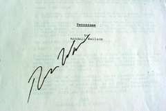 Randall Wallace Autographed Signed Tennessee Script