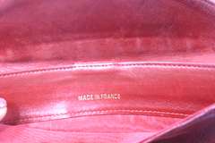 Authentic Chanel Red Leather Wallet