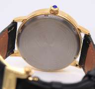 S.Coifmann Grey Dial Black Leather 42mm Watch