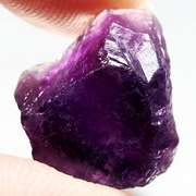 Gorgeous 15.69ct untreated uncut Amethyst