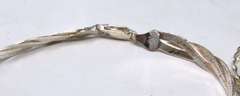 Lot of 2 Sterling Silver Italian Bracelets