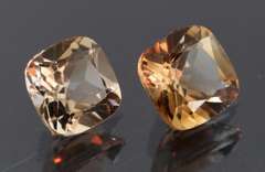 Beautifully matched 3.50ct Imperial Topaz pair