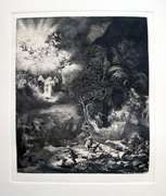 Rembrandt, The Angel Appearing To The Angels