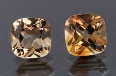 Beautifully matched 3.50ct Imperial Topaz pair