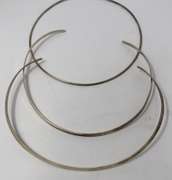 Lot of 3 Sterling Silver Collar Necklaces