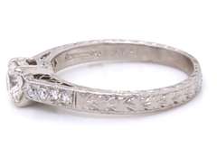 Dazzling Platinum Diamond Engagement Ring