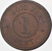 A. Gavron Civil War Token NY 630 AB