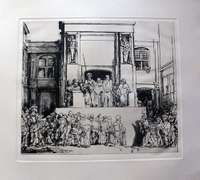 Rembrandt, Christ Presented To The people