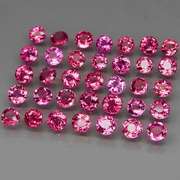 Ravishing 8.35ct violet pink Rhodolite Garnet set