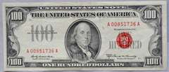 1966 A Scarcer Red Seal US Note