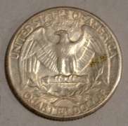 Near Unc 1934 Strong Motto Washington Quarter
