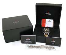 Tudor Black Bay Fifty Eight Chronometer Leather Strap Watch