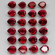 Incredible 10.09ct open color matched Garnet set