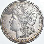 1879-S Morgan Silver Dollar Type 1878 78 Reverse