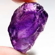 Huge 47.20ct untreated uncut Amethyst