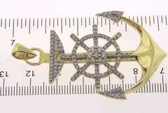 Charming 10kt Diamond Nautical Pendant