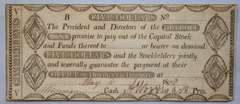 $ 5 The Detroit Bank May 2 1808 Unc Note