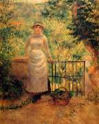 Pierre Auguste Renoir, Aline at the Gate