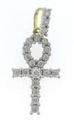 Dazzling 10kt Ankh Pendant