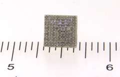 Fun 10kt Square Diamond Earrings