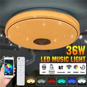 33CM 36W Bluetooth Music LED Ceiling Light RGB