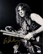 Alice Cooper Autographed Signed 11x14 Photo Live Alice ACOA