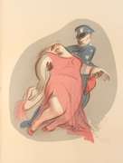 AL HIRSCHFELD PLASTERED 1941