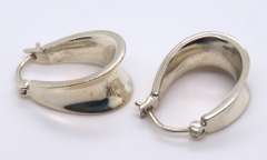 Sterling Silver Hoop Earrings