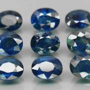 Stunning blue 6.07ct 5x4mm Sapphire set