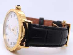 S.Coifmann Grey Dial Black Leather 42mm Watch