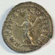 Original Mint Caracalla Roman Silver Denarius, 198-217 AD