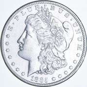 1885-S Morgan Silver Dollar