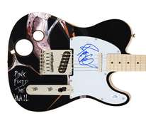 Pink Floyd Roger Waters Autographed Signed Fender Telecaster Photo Graphics Guitar ACOA