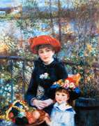 Pierre Auguste Renoir, At The Terrace