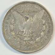 Much higher graded 1891-CC Morgan Silver Dollar