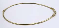 Masterpiece Yellow Gold Diamond Necklace on Omega