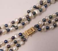 Fresh water Pearl 3 Strand Necklace