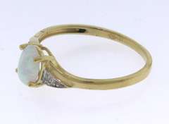 Favorite Set of 1.03ct Opal Stud, Ring and Necklace