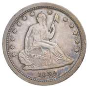 1839 Seated Liberty Quarter