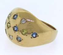 Dazzling Diamond Dome Ring