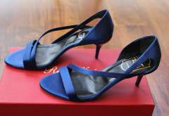 Roger Vivier, Paris designer shoes.  Made in Italy