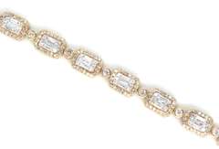 Precious Yellow Gold Diamond Bracelet