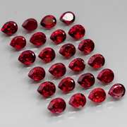 Incredible 10.09ct open color matched Garnet set