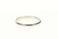 Platinum 1.8mm Classic Simple Wedding Band Ring