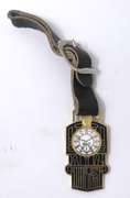 Elgin 17 Jewels Open Face Gold Filled Pocket Watch